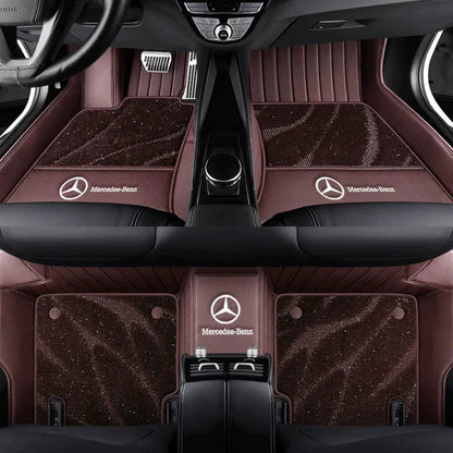 2026 Premium Full-Coverage Leather Car Floor Mats